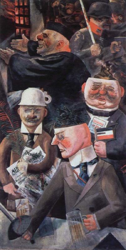 george grosz the pillars of society China oil painting art